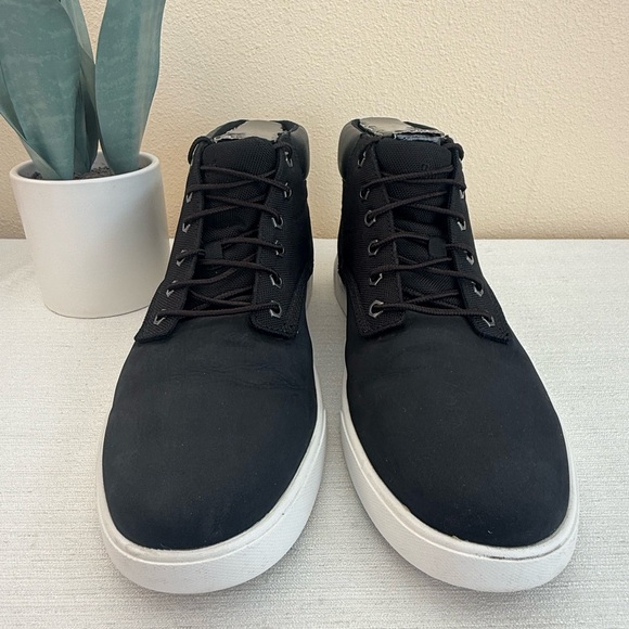 Men\'s Black Nubuck/Mesh Timberland Ortholite Ankle Boots main image 4
